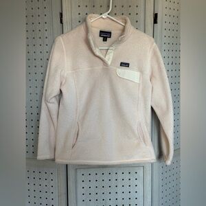 Patagonia Light Pink Fleece Jacket